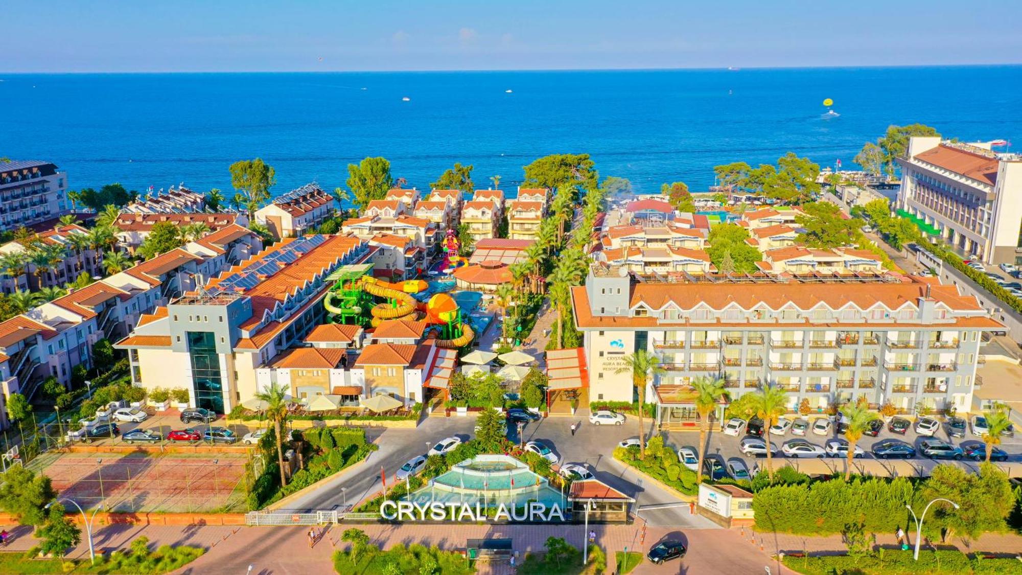 Crystal Aura Beach Resort & Spa Kemer Eksteriør bilde